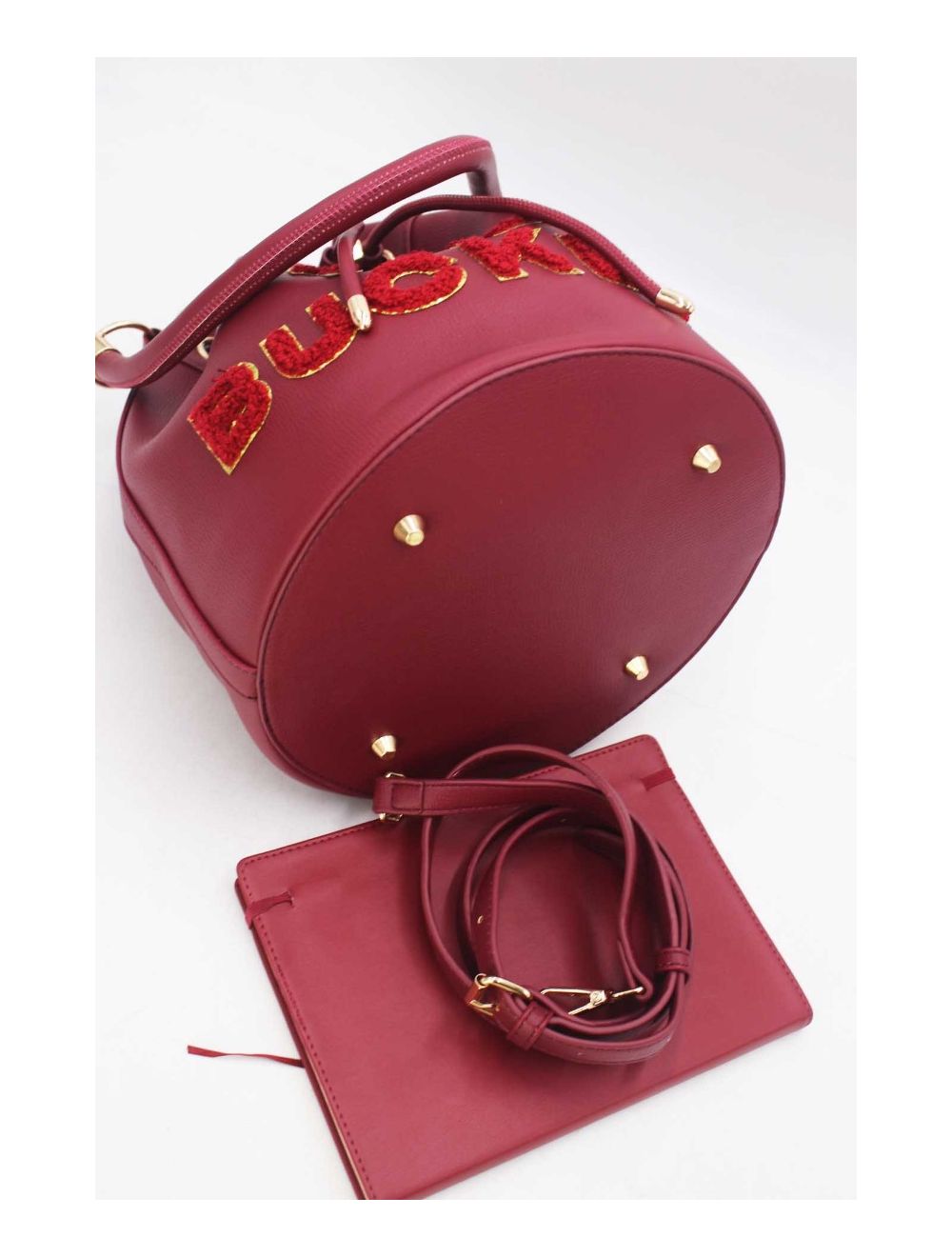 Tom&eva Sac Seau Bucket-24B-5856-Rouge