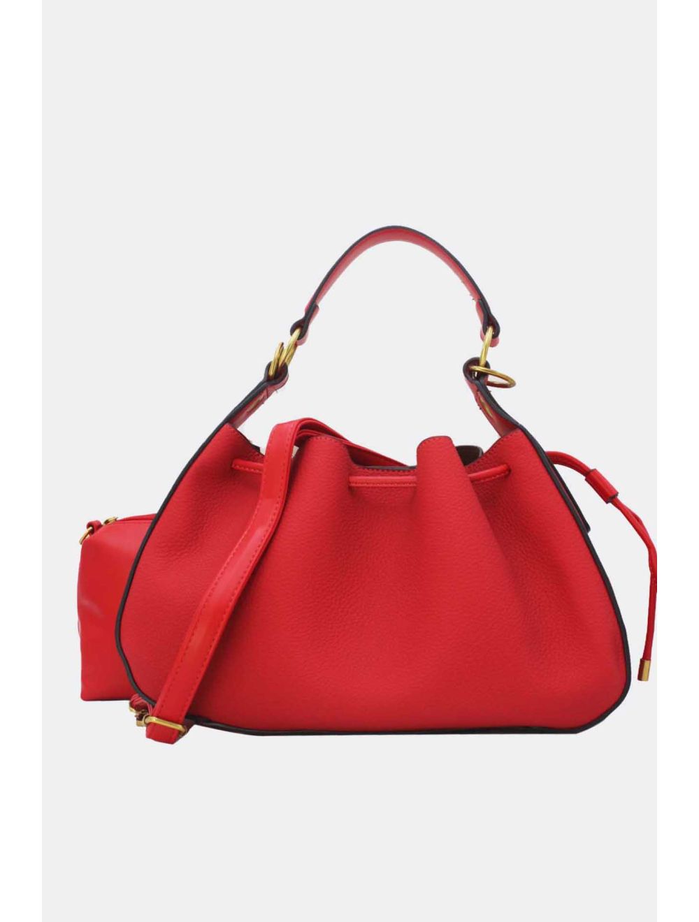 Tom&eva Sac Seau Effet Grainée 2-in-1 3105-Rouge