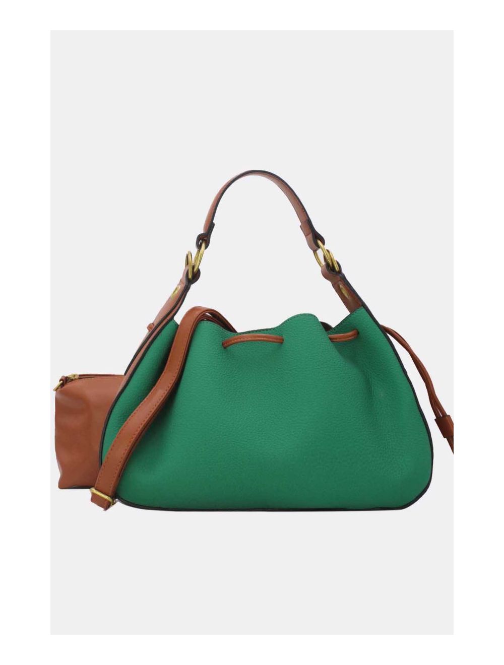 tom&eva Sac seau effet Grainée 2-in-1 3105-Vert