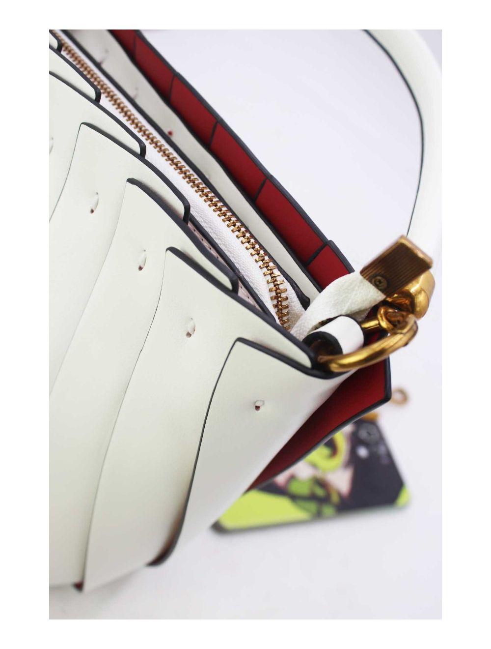 tom&eva Sac Seau Vintage Plissé 24B-5967-Blanc