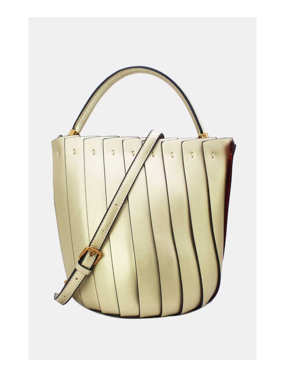Tom&eva Sac Seau Vintage Plissé 24B-5967-Doré