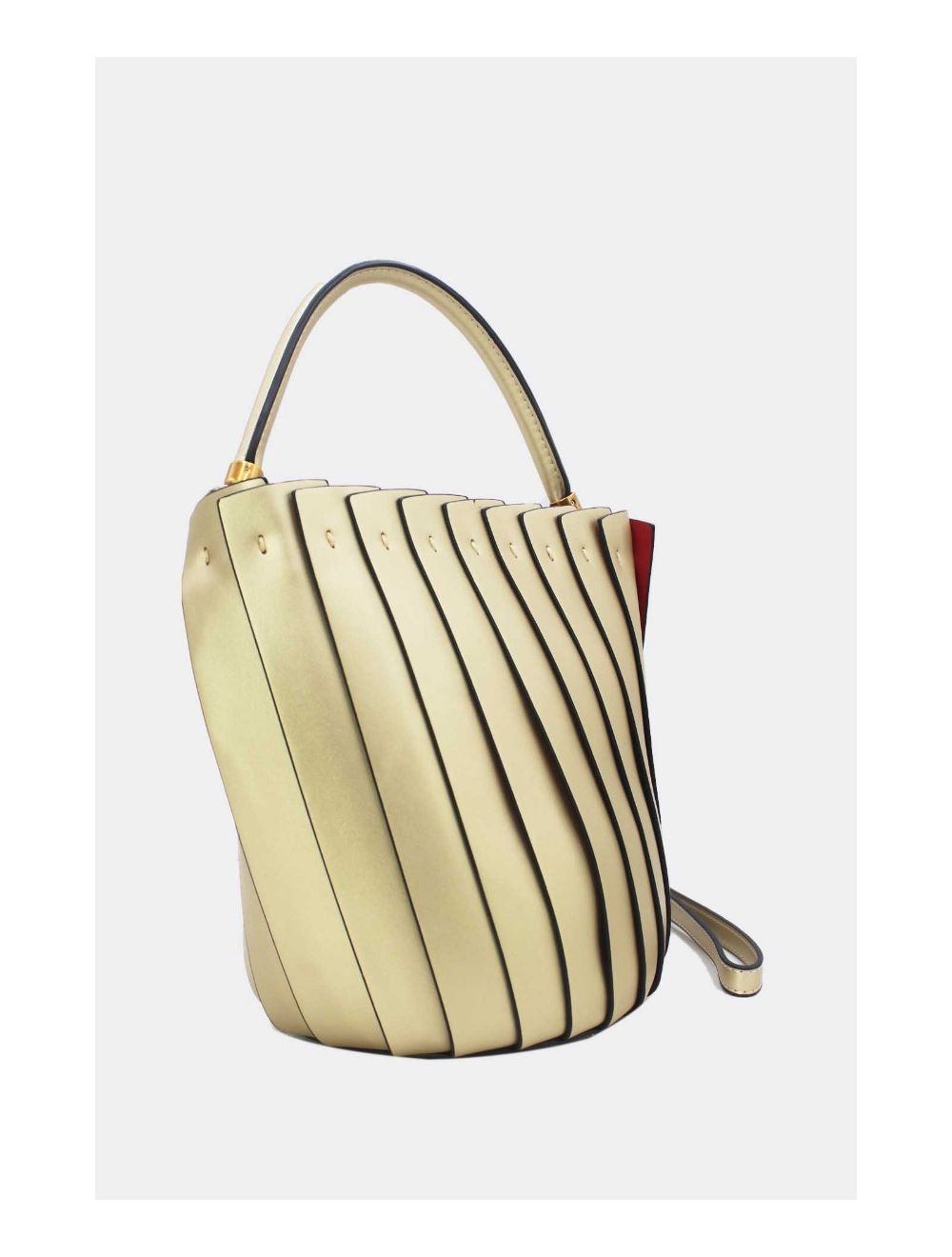 Tom&eva Sac Seau Vintage Plissé 24B-5967-Doré