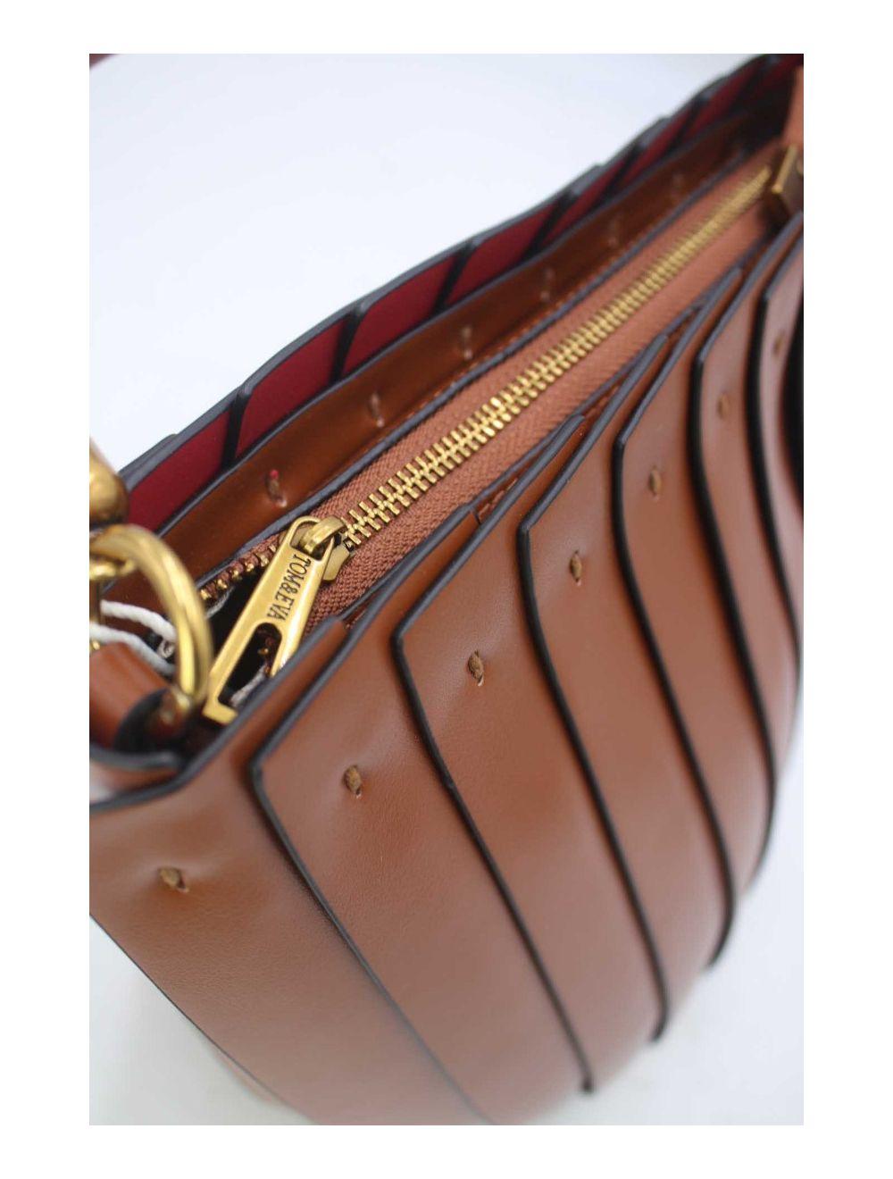 Tom&eva Sac Seau Vintage Plissé 24B-5967-Marron