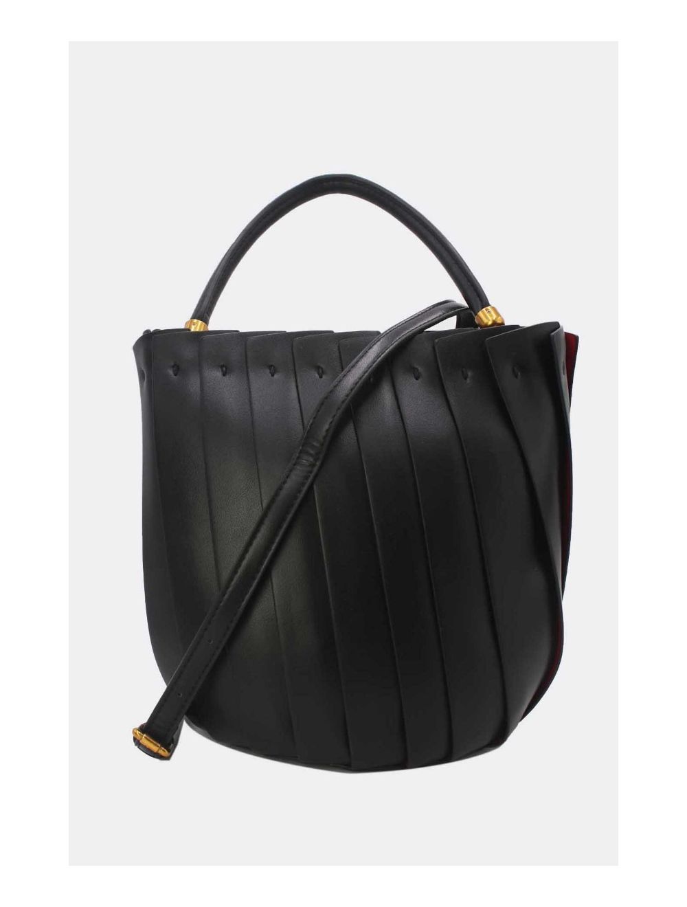 Tom&eva Sac Seau Vintage Plissé 24B-5967-Noir