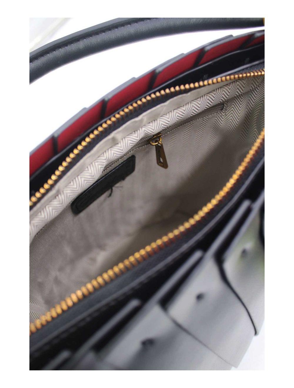 tom&eva Sac Seau Vintage Plissé 24B-5967-Noir