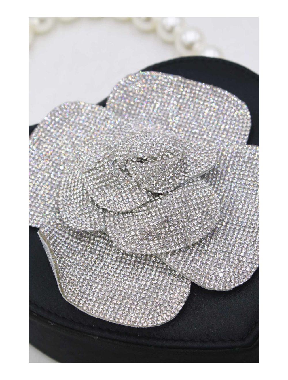 tom&eva Sac Soirée à Anse Perles 24P-5927-Noir