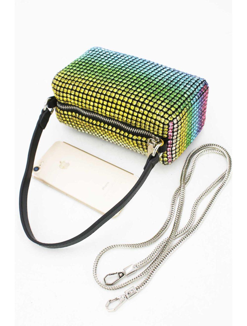 Tom&eva Sac Soirée à Strass -22P-5385-Multi