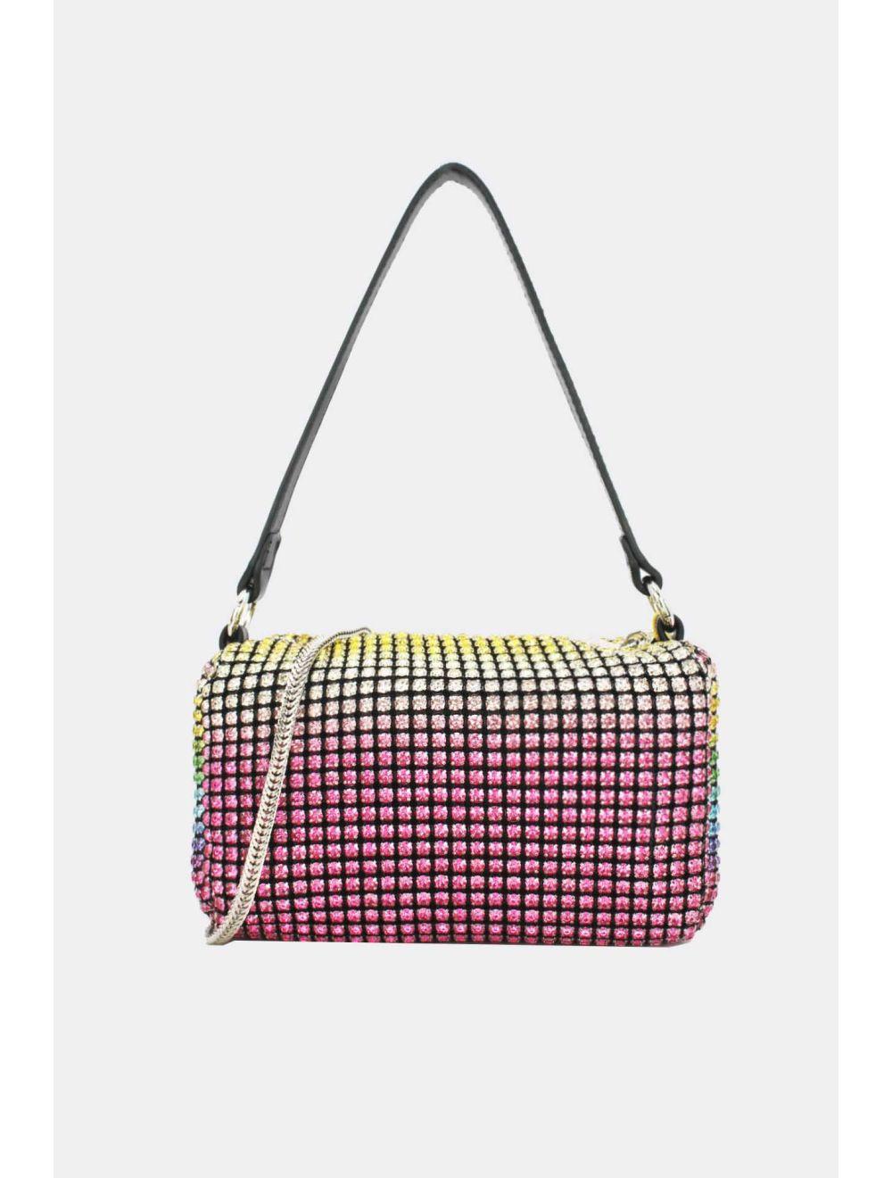 tom&eva Sac Soirée à Strass -22P-5385-Multi