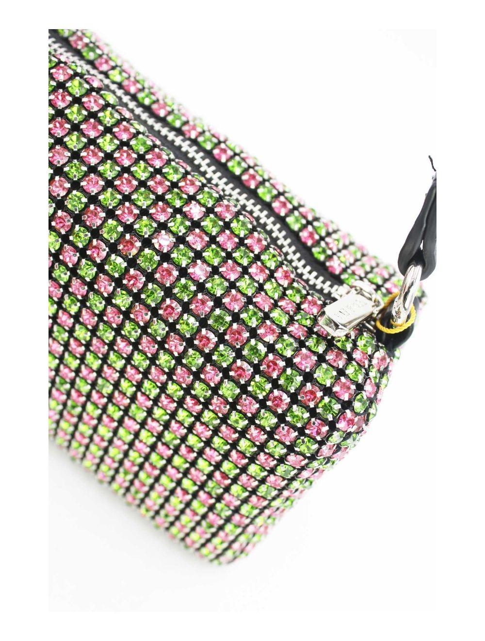 Tom&eva Sac Soirée à Strass -22P-5385-Pink/Green