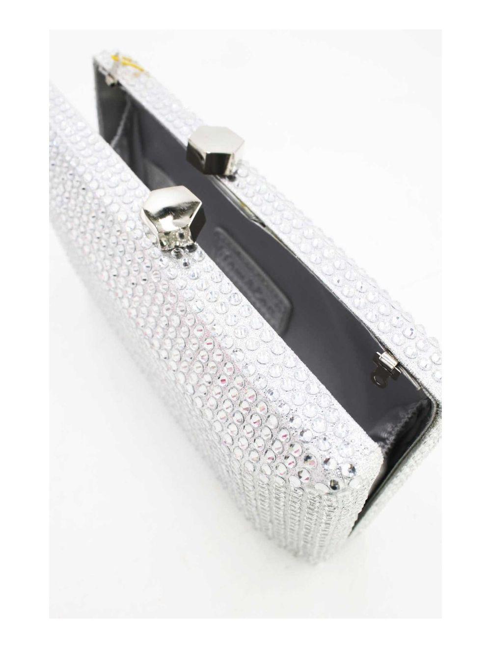 Tom&eva Sac Soirée Boîte De Nuit 22P-5577-Argent