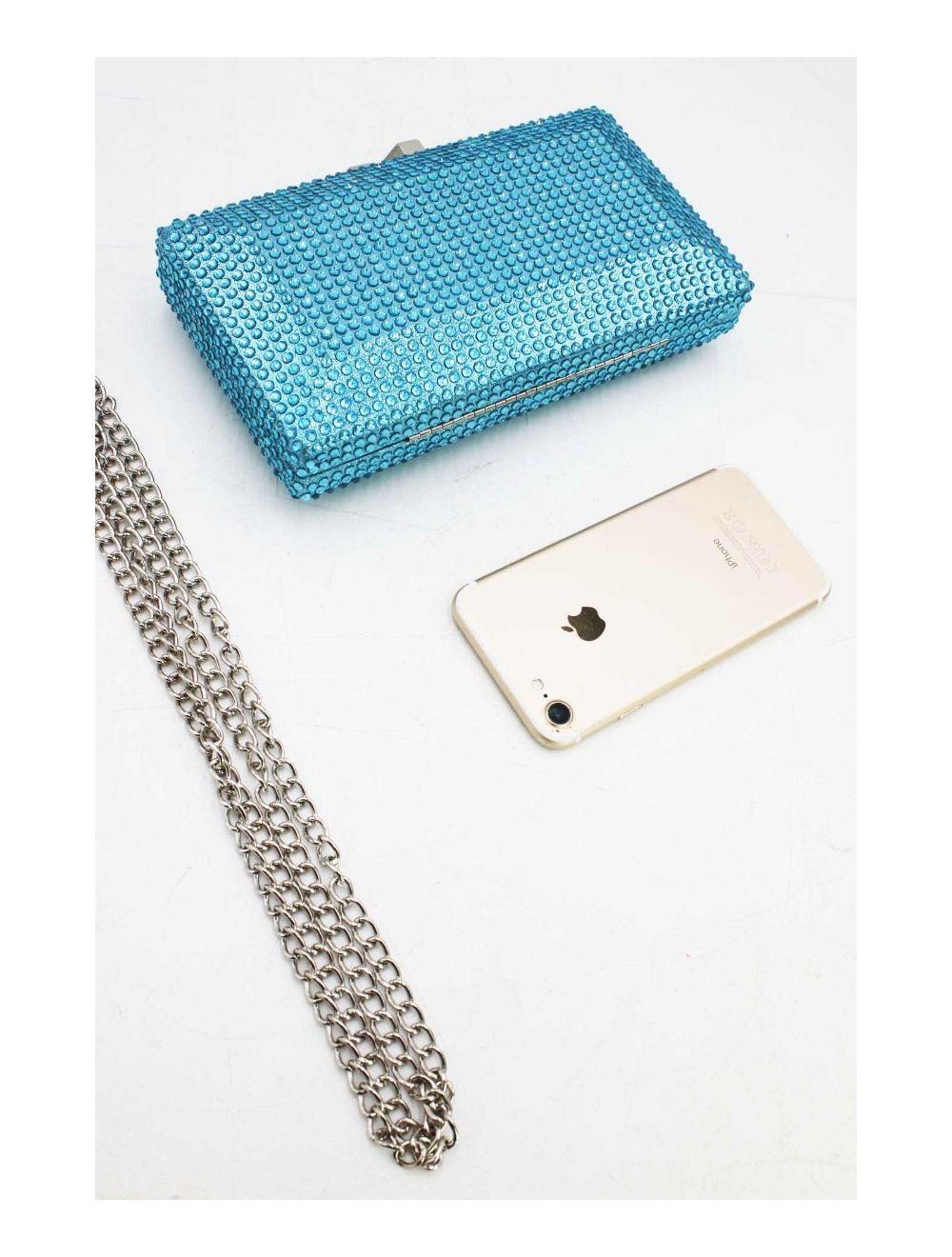 Tom&eva Sac Soirée Boîte De Nuit 22P-5577-Bleu