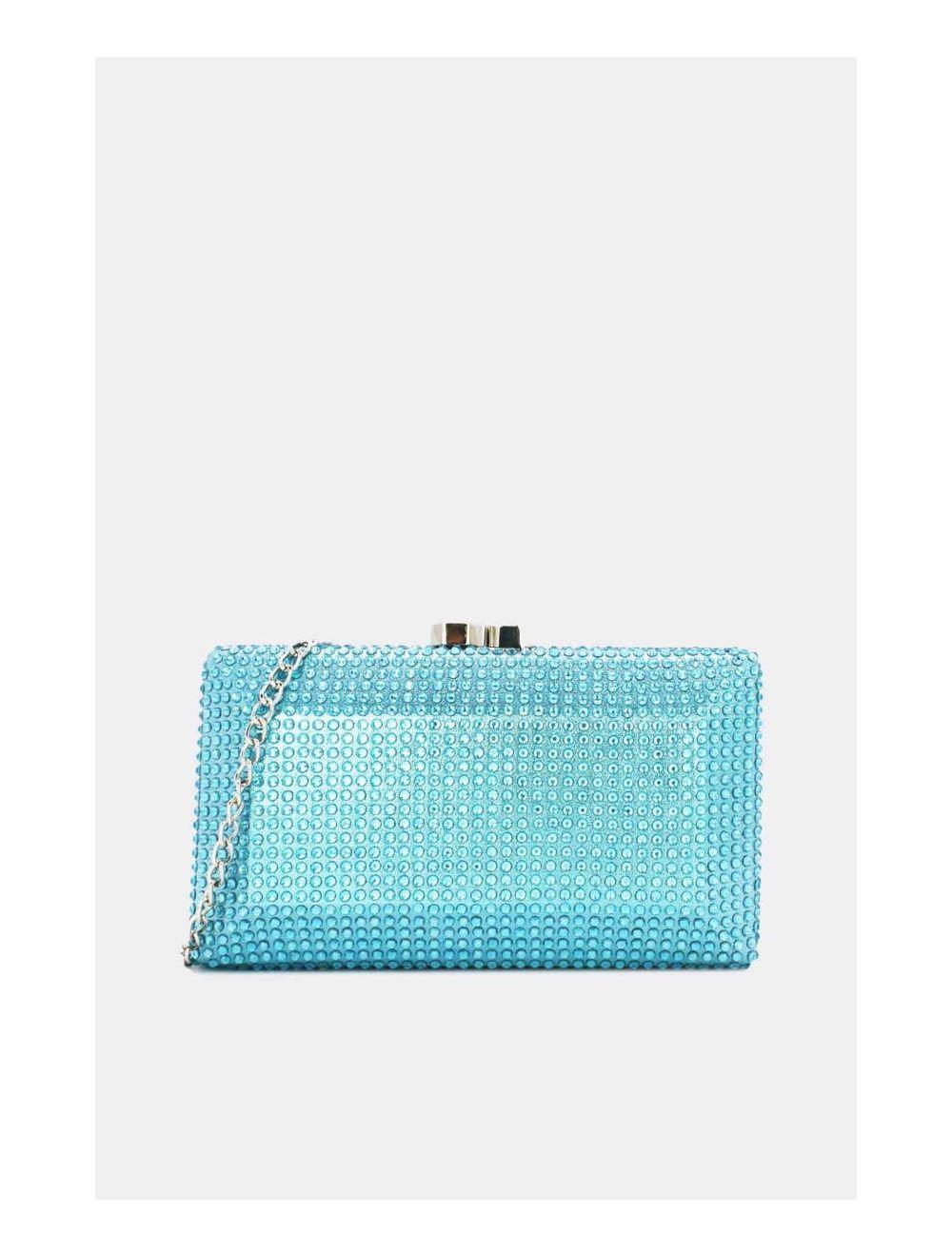 tom&eva Sac Soirée Boîte de Nuit 22P-5577-Bleu