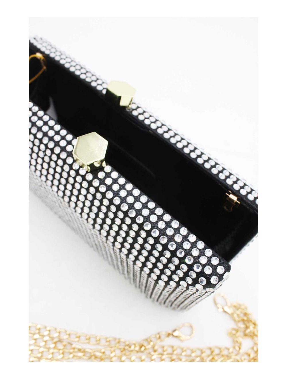 Tom&eva Sac Soirée Boîte De Nuit 22P-5577-Noir