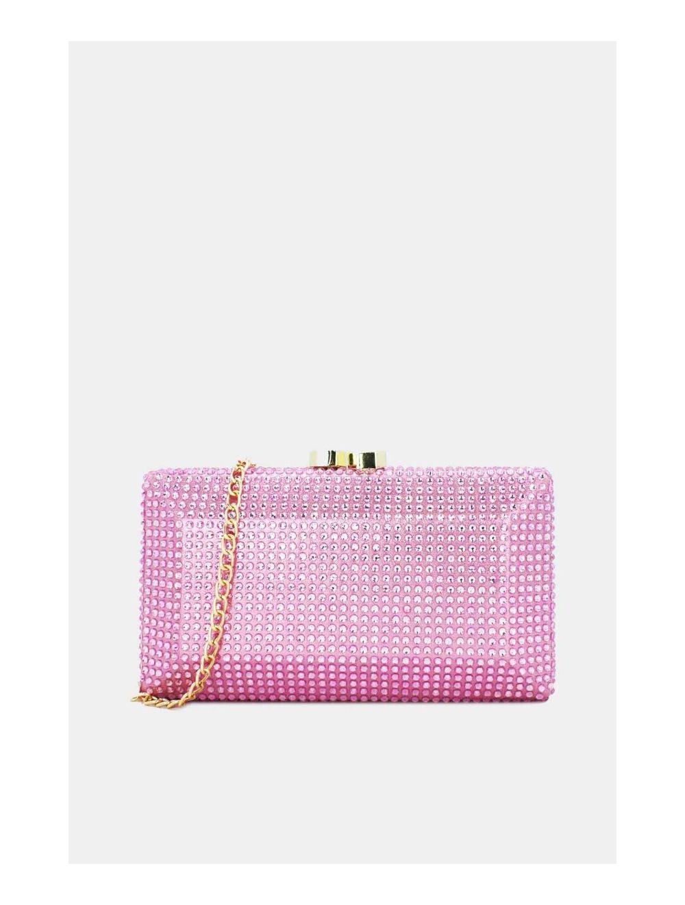 tom&eva Sac Soirée Boîte de Nuit 22P-5577-Pink