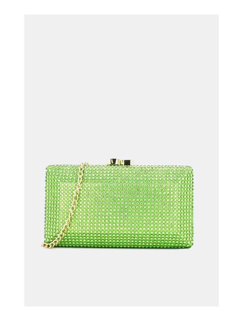 tom&eva Sac Soirée Boîte de Nuit 22P-5577-Vert