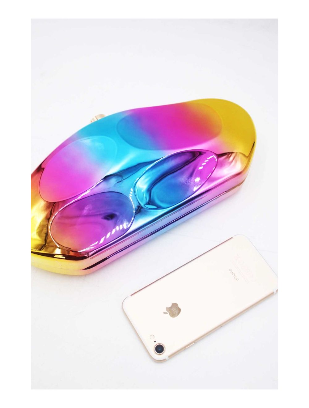 Tom&eva Sac Soirée Effet Mirror 24P-5969-Rainbow