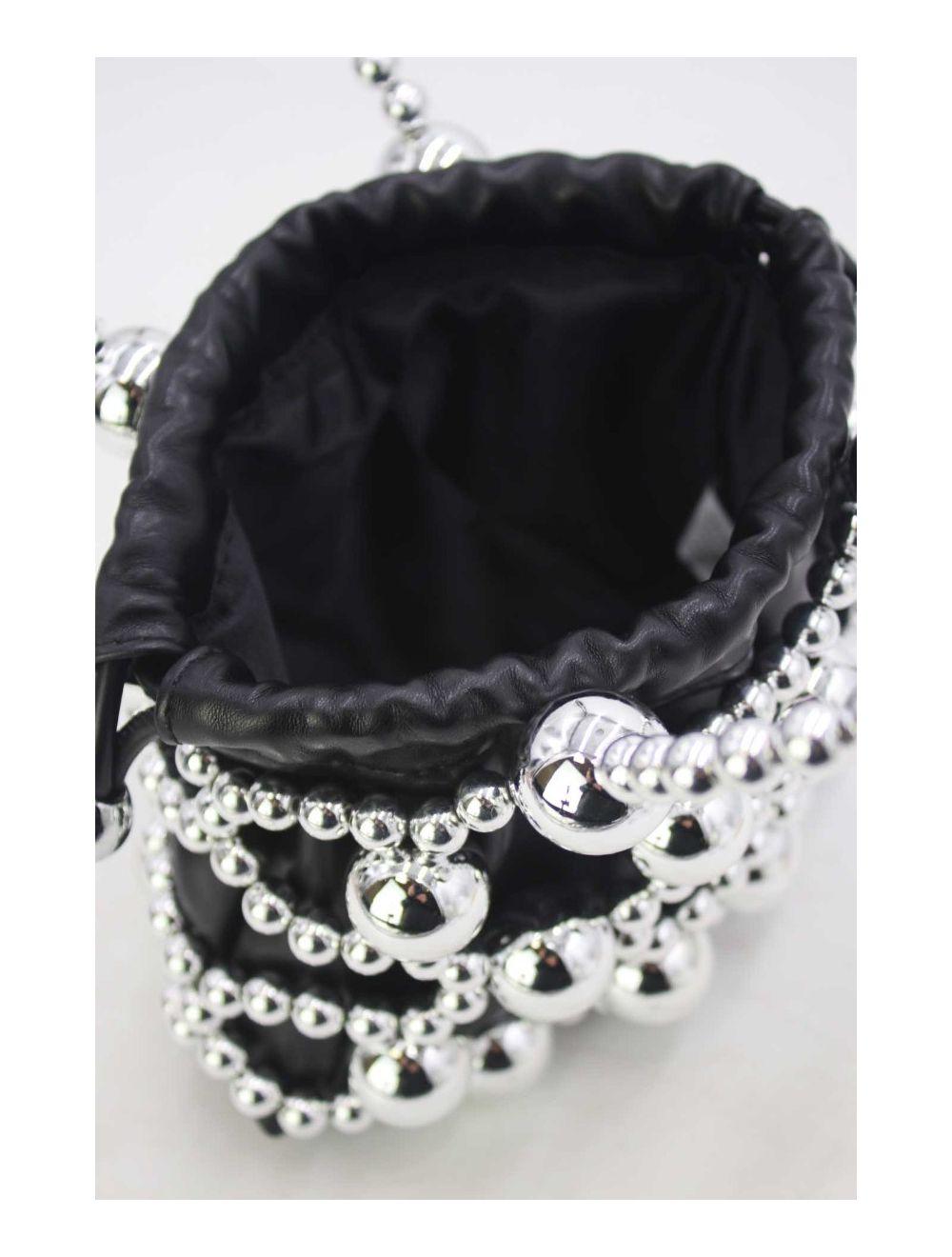 Tom&eva Sac Soirée Perle Métallique 24P-5914-Noir