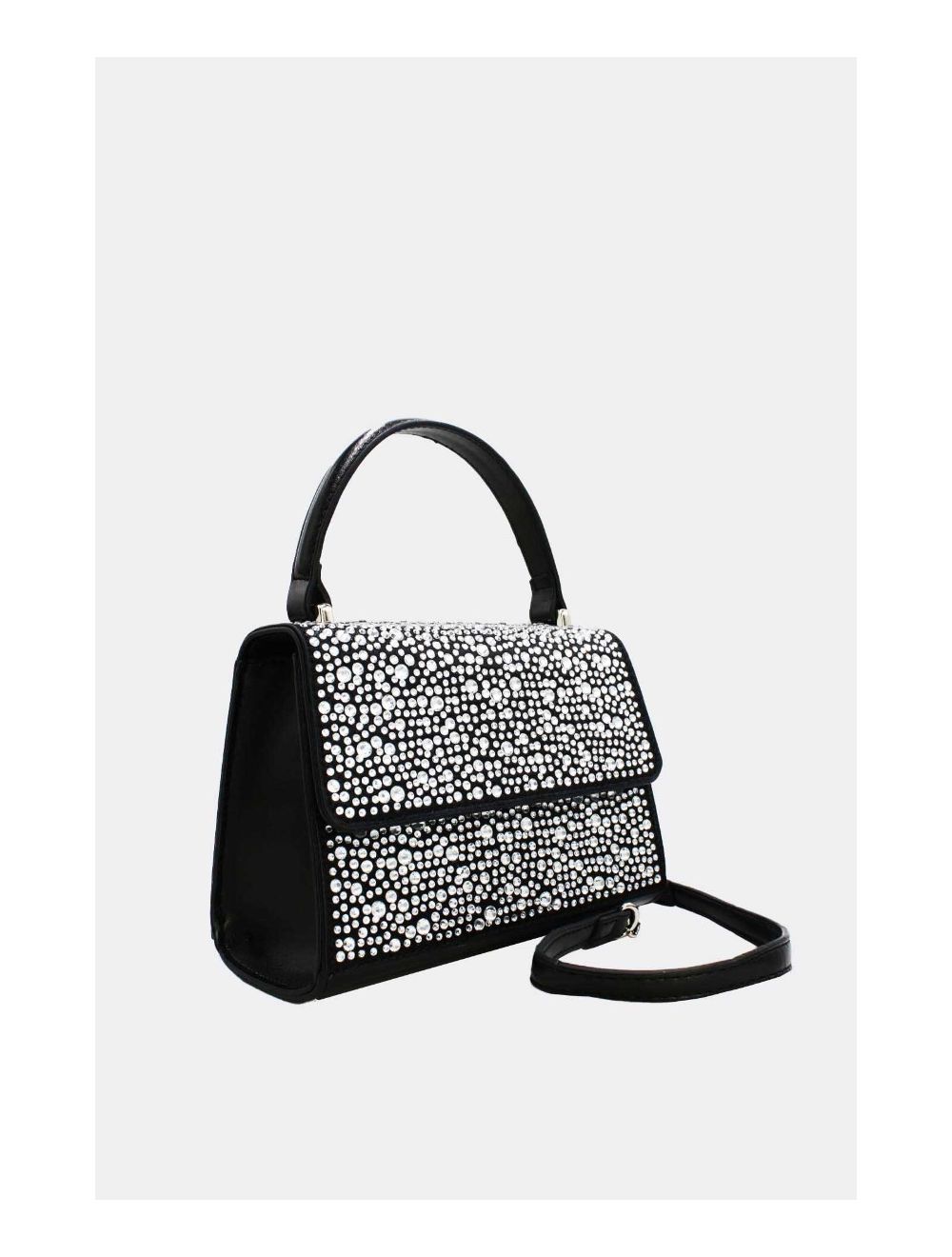 Tom&eva Sac Soirée Petit Cristaux 22P-5593-Noir