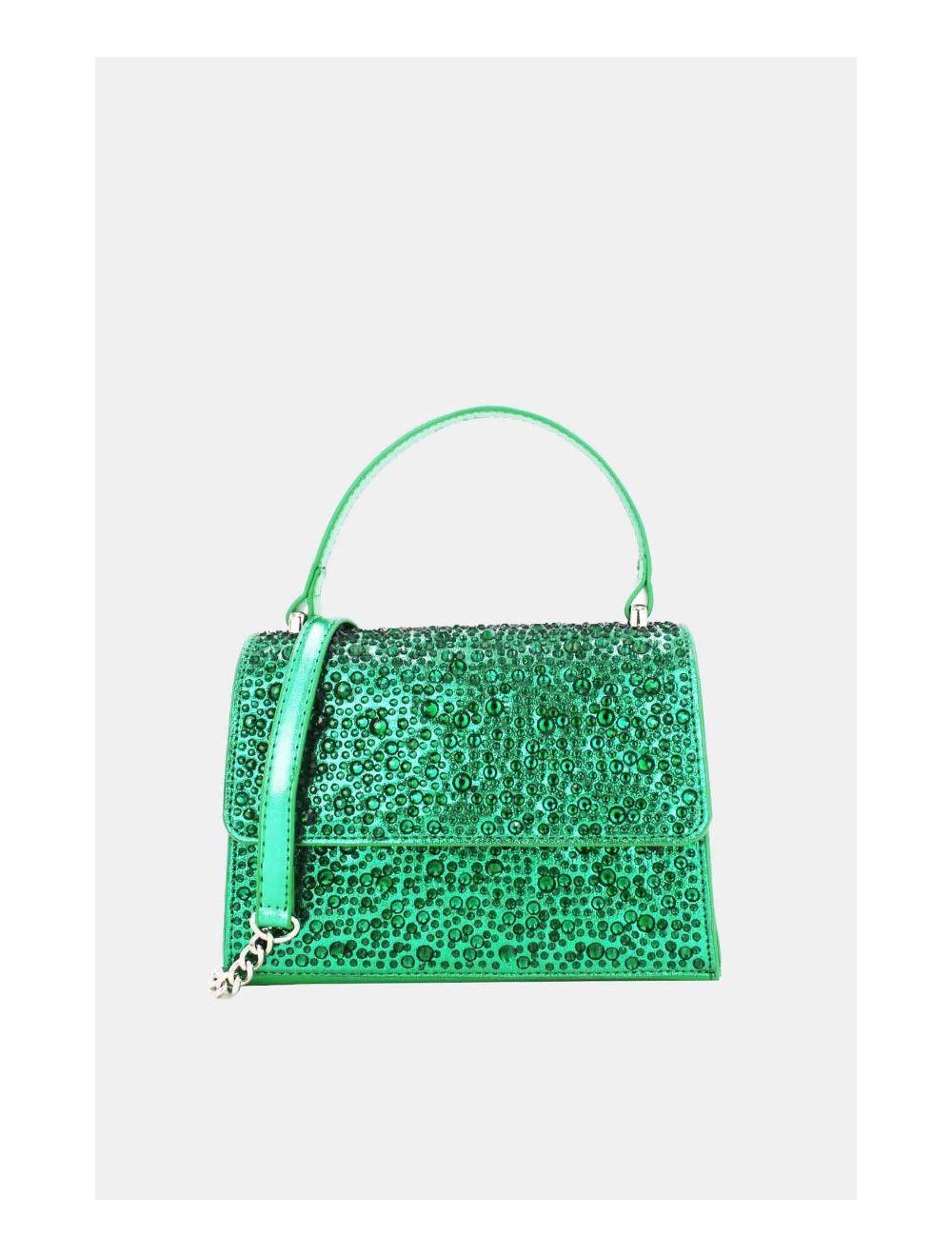 tom&eva Sac Soirée Petit Cristaux 22P-5593-Vert