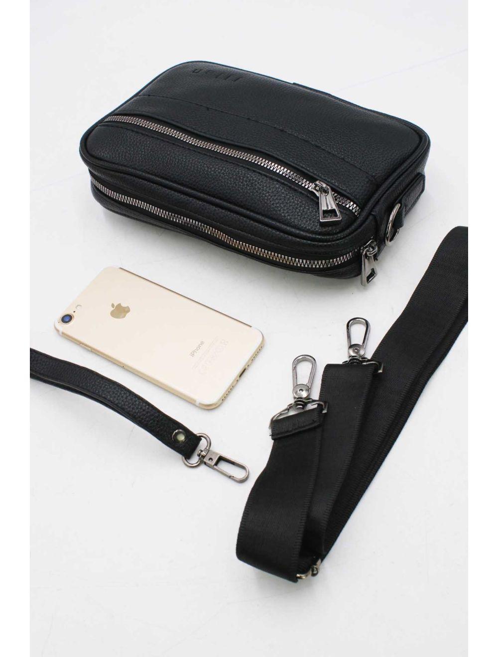 Tom&eva Sacoche En Bandoulière PVC 22L-04-Noir