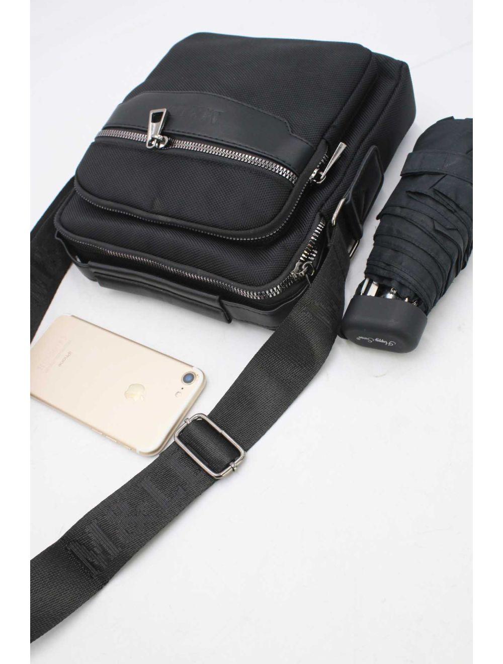 Tom&eva Sacoche Homme En Bandoulière PVC 9932-Noir