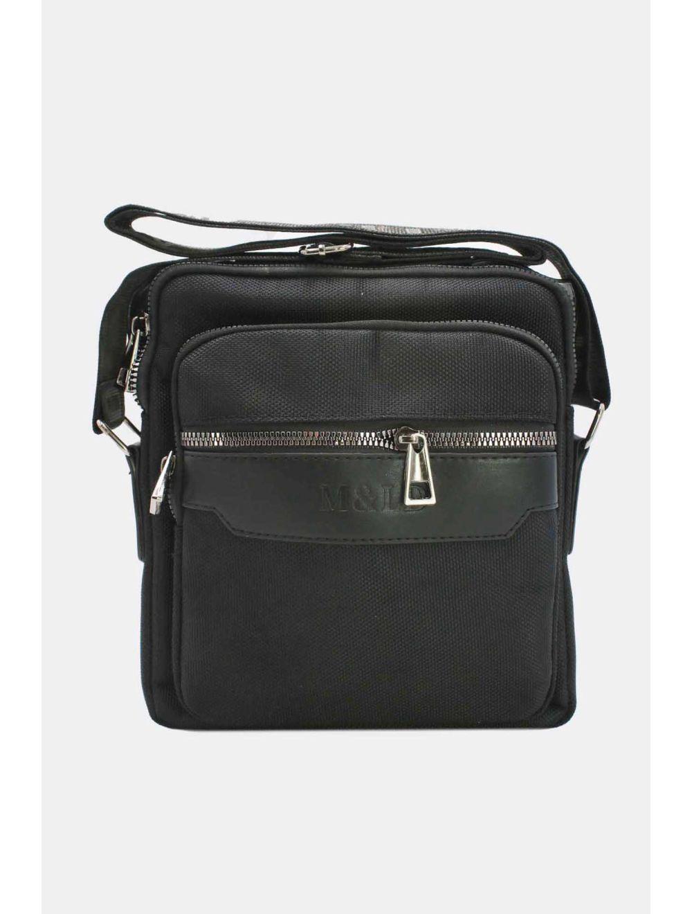 tom&eva Sacoche Homme en bandoulière PVC 9932-Noir