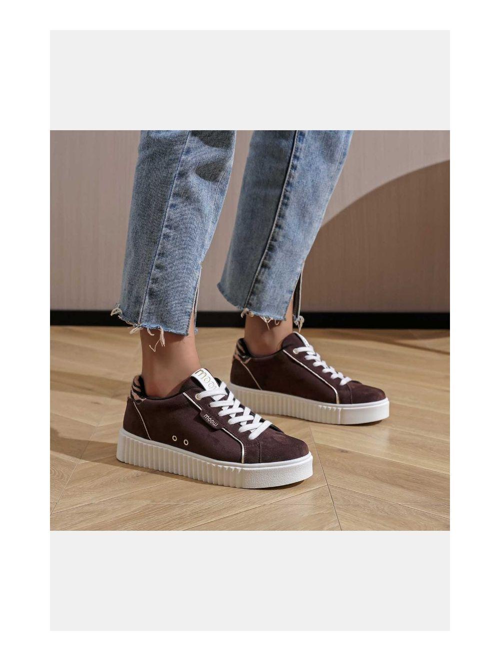 tom&eva Tennis Classique 24CH-KP4752-Chocolat