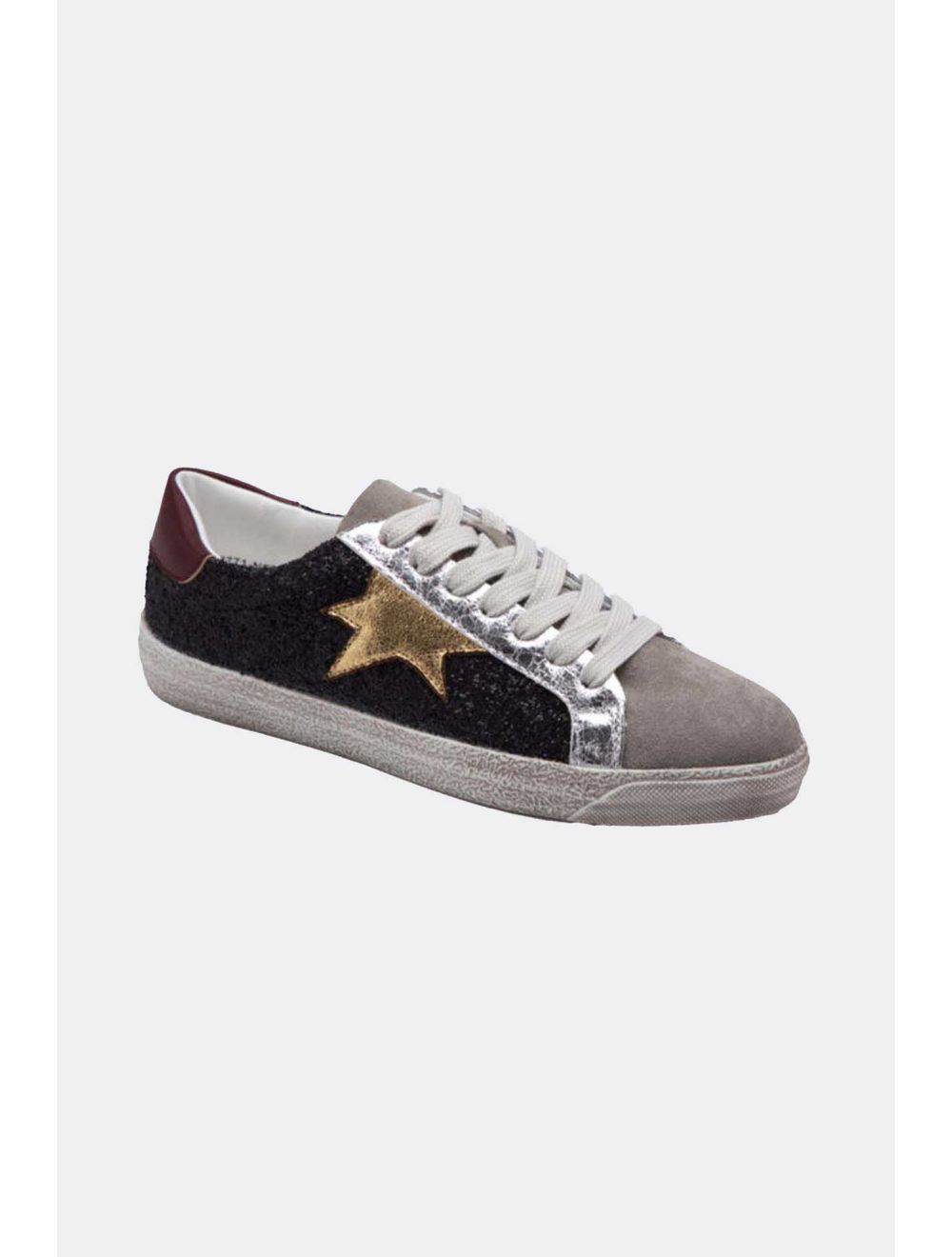 tom&eva Tennis Orné Étoile 24CH-KP2771-Noir