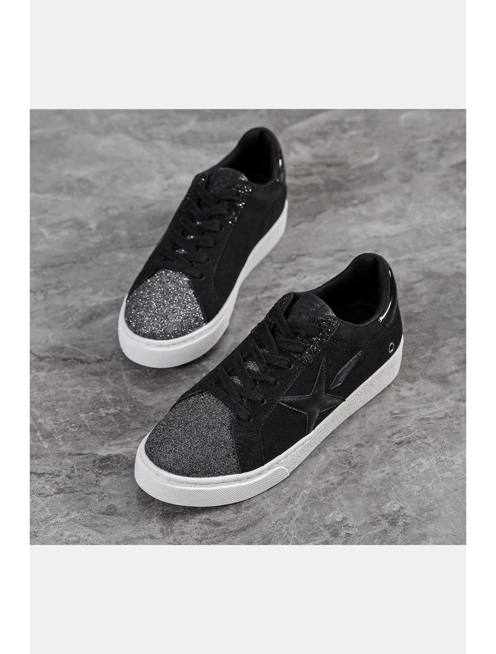 Tom&eva Tennis Orné Étoile 24CH-KP3503-Noir