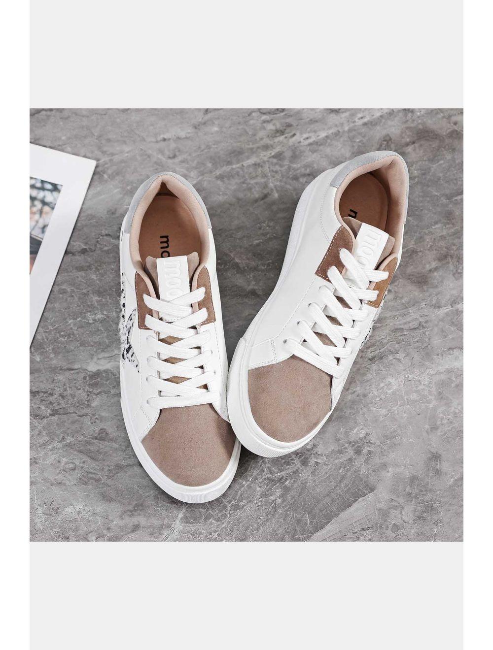 Tom&eva Tennis Orné Étoile 24CH-KP3503-Taupe