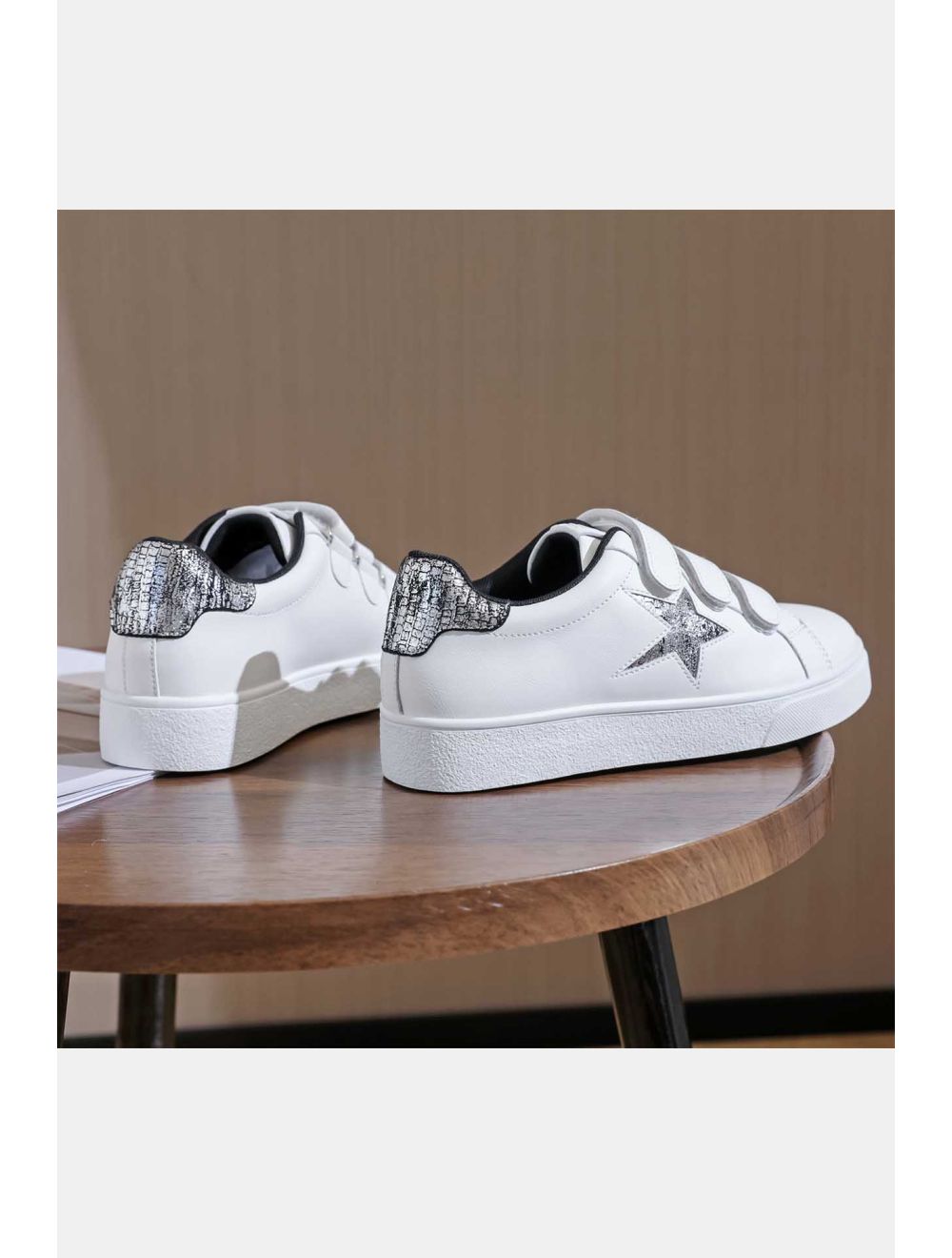 Tom&eva Tennis Orné Étoile 24CH-KP4760-Argent