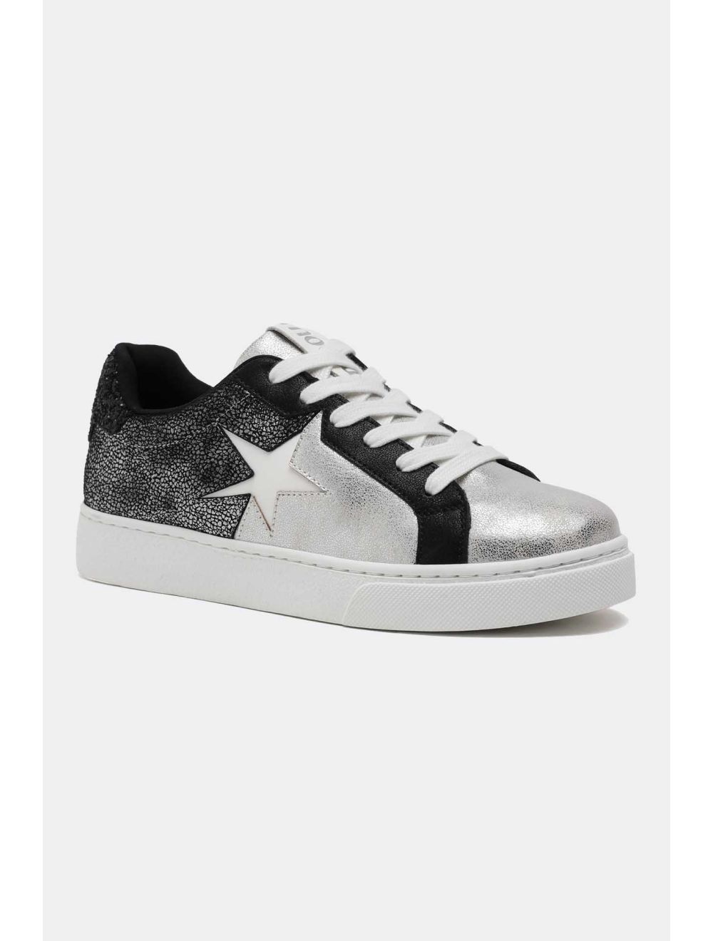 tom&eva Tennis Orné Étoile 24CH-KP4761-Argent