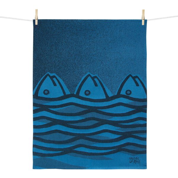 Tissage Moutet COFFRET 3 TORCHONS ATLANTIQUE