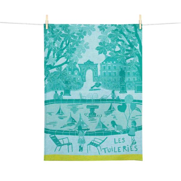 Tissage Moutet COFFRET 3 TORCHONS PARIS