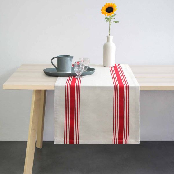 tissage moutet COUTIL ROUGE