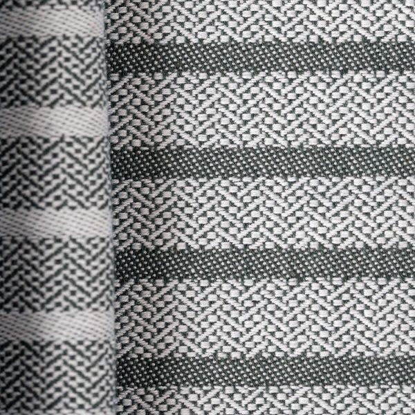 Tissage Moutet FATXADA BLANC/VERT DE GRIS