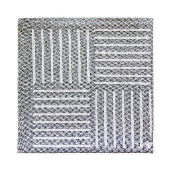 Tissage Moutet FATXADA VERT DE GRIS/BLANC