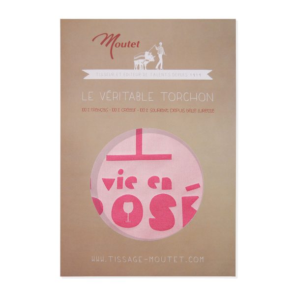 Tissage Moutet LA VIE EN ROSÉ