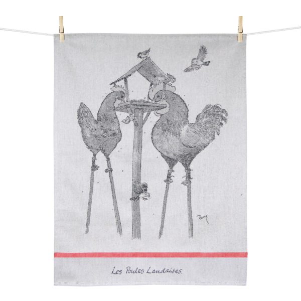 tissage moutet LES POULES LANDAISES