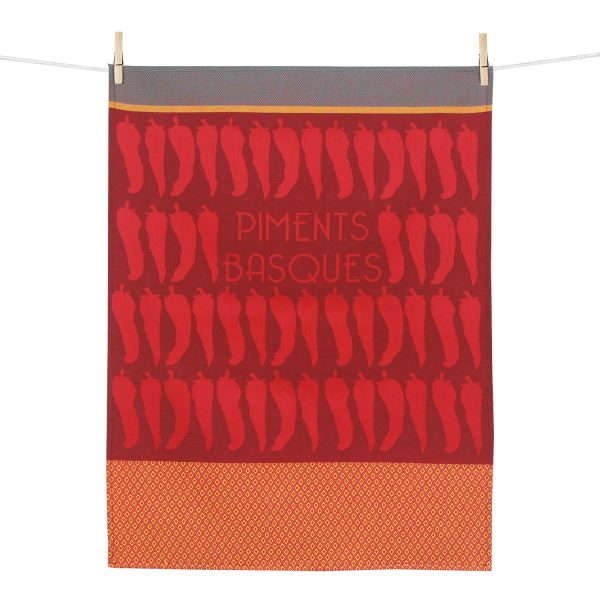 tissage moutet PIMENTS BASQUES