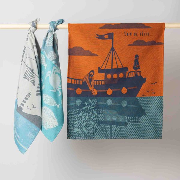 Tissage Moutet SOIR DE PÊCHE