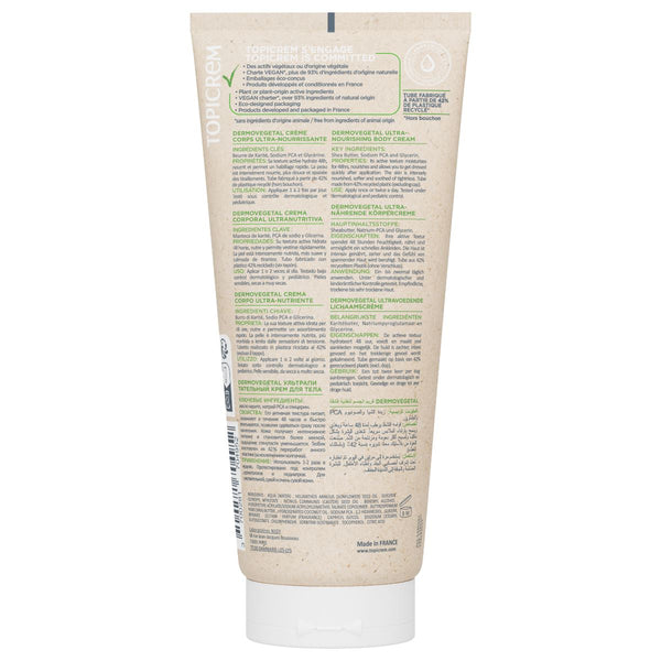 Topicrem Crème Corps Ultra-nourrissante