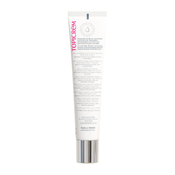 Topicrem Crème Nuit Anti-taches Peeling Doux