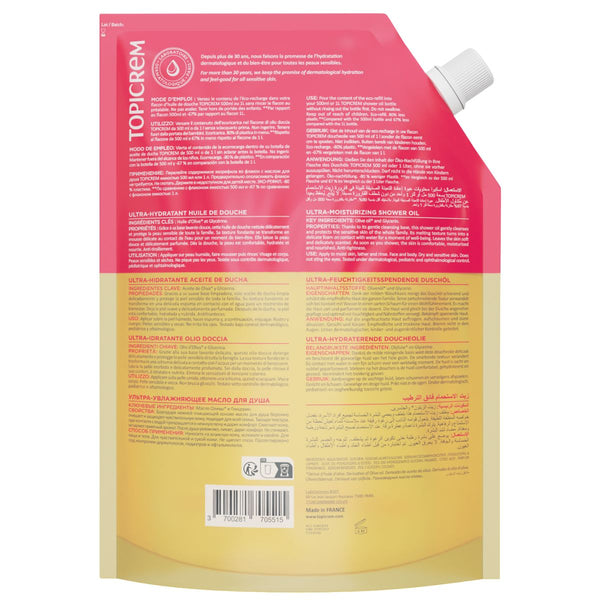 Topicrem Eco-recharge Huile De Douche