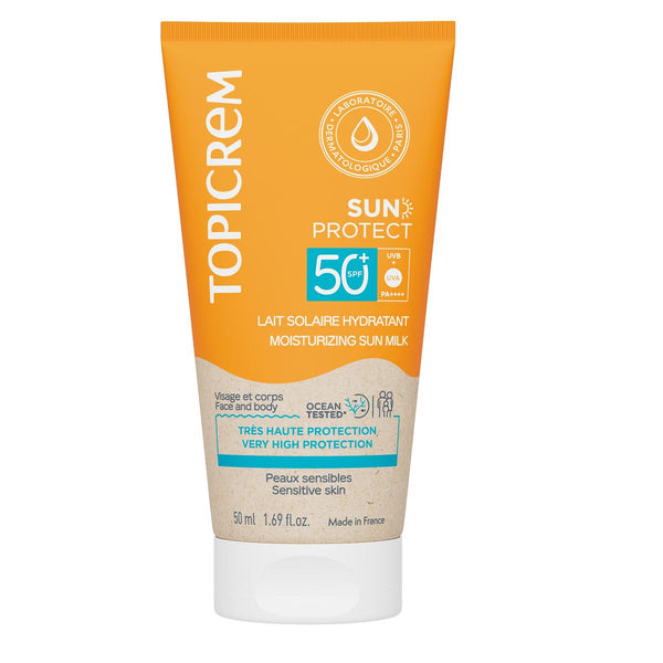 topicrem Lait solaire hydratant SPF50+