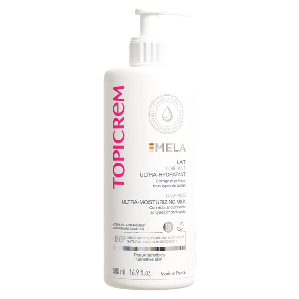 Topicrem Lot Lait Unifiant Ultra-hydratant 500ml