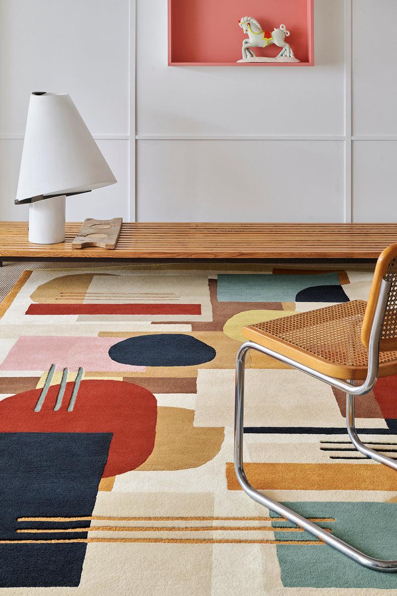 Toulemonde Bochart Artopia Multi Tapis Multicolore En Laine