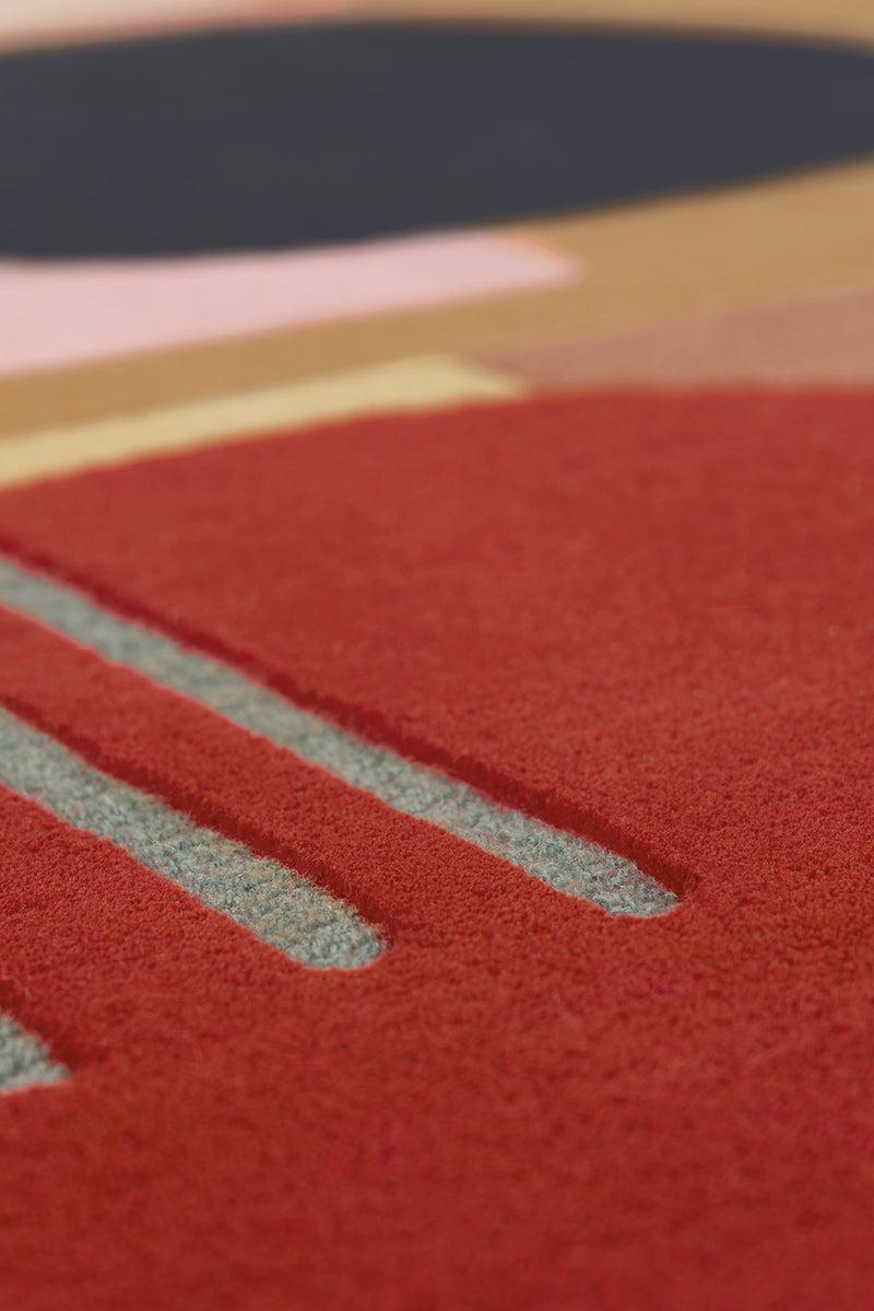Toulemonde Bochart Artopia Multi Tapis Multicolore En Laine