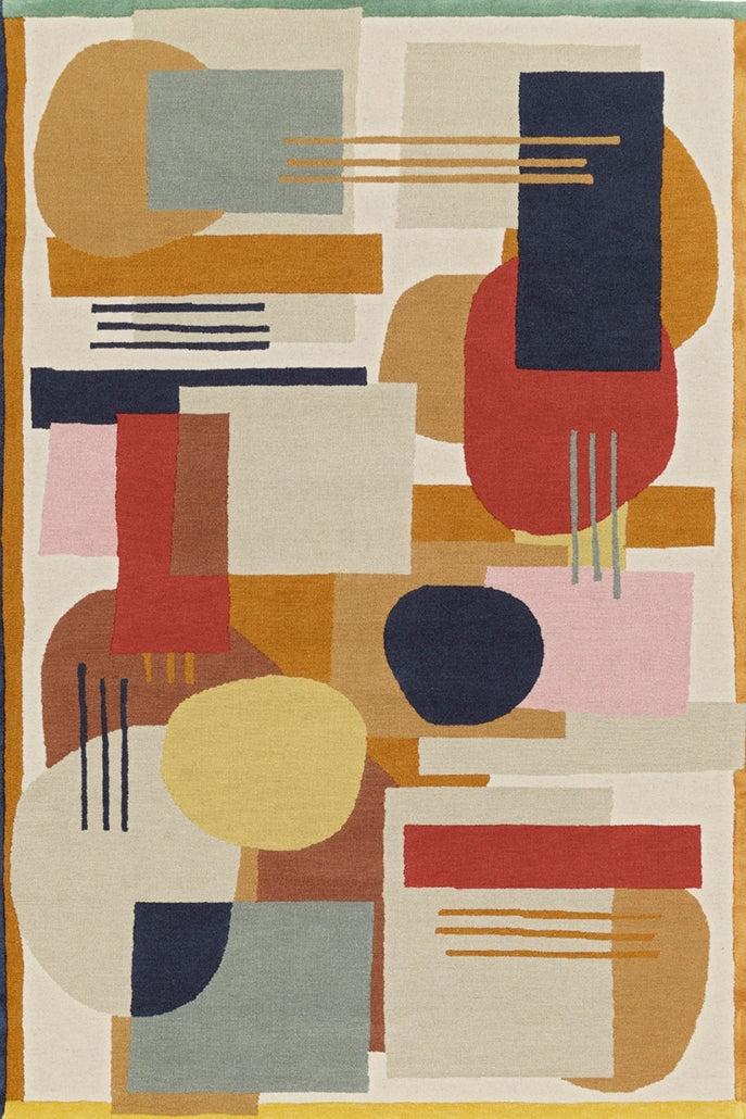 toulemonde bochart Artopia Multi Tapis multicolore en laine