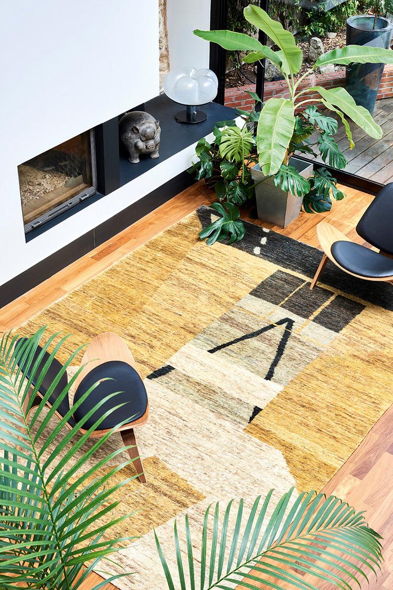 Toulemonde Bochart Atelier Gold Tapis Beige En Jute